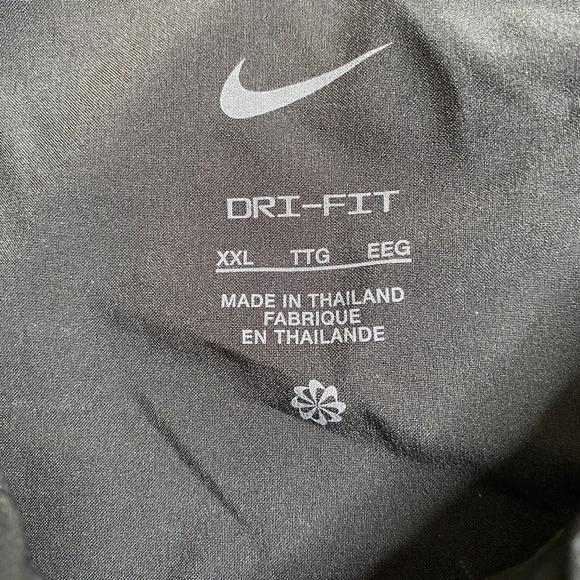 Nike Ohio State Buckeyes Logo Pullover Windshirt Men’s XXL Black DN5631-010 New - Picture 7 of 14